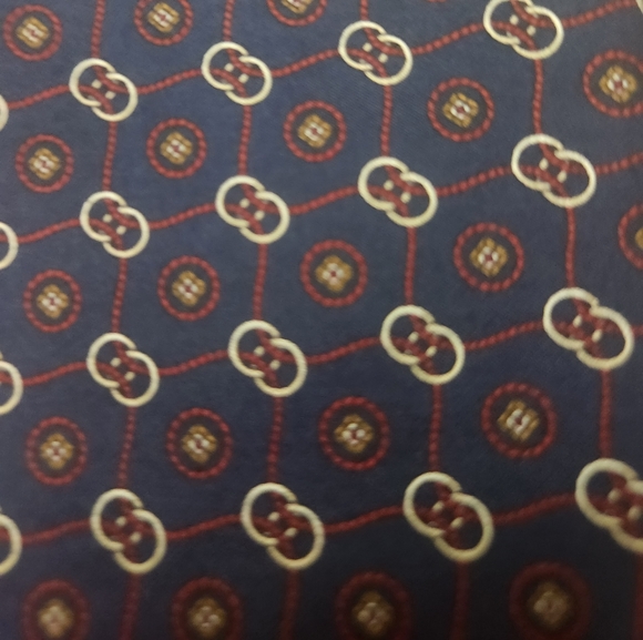 Paolo By Paolo Gucci Dress Suit Necktie Horsebit Link 100% Silk Made In … - Picture 3 of 6